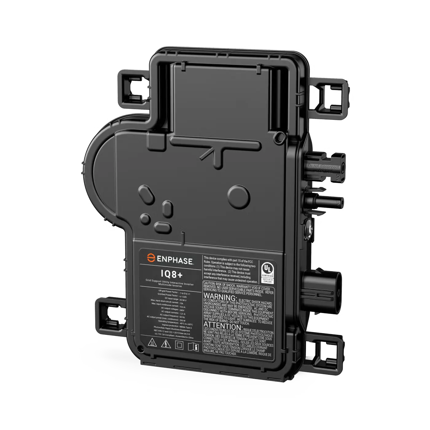 Enphase Energy 235-240 W Microinverter IQ8+ (MC4).