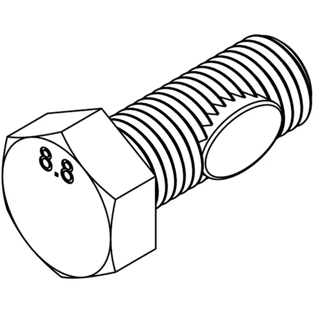 IronRidge Hex Head Set Screw for Ground Screws IronRidge