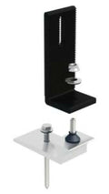 IronRidge KO Tile Replacement Base (Incl. 1 L-Foot (Black), 1 Lag and Hardware) (Priced as each) IronRidge