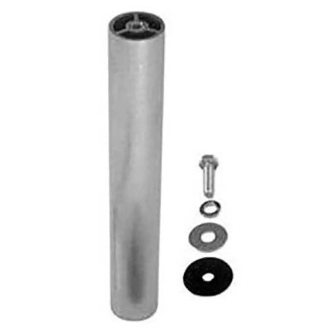 IronRidge QBase 4.5" Post (incl. post to rack h/w), Mill (Priced as each) IronRidge