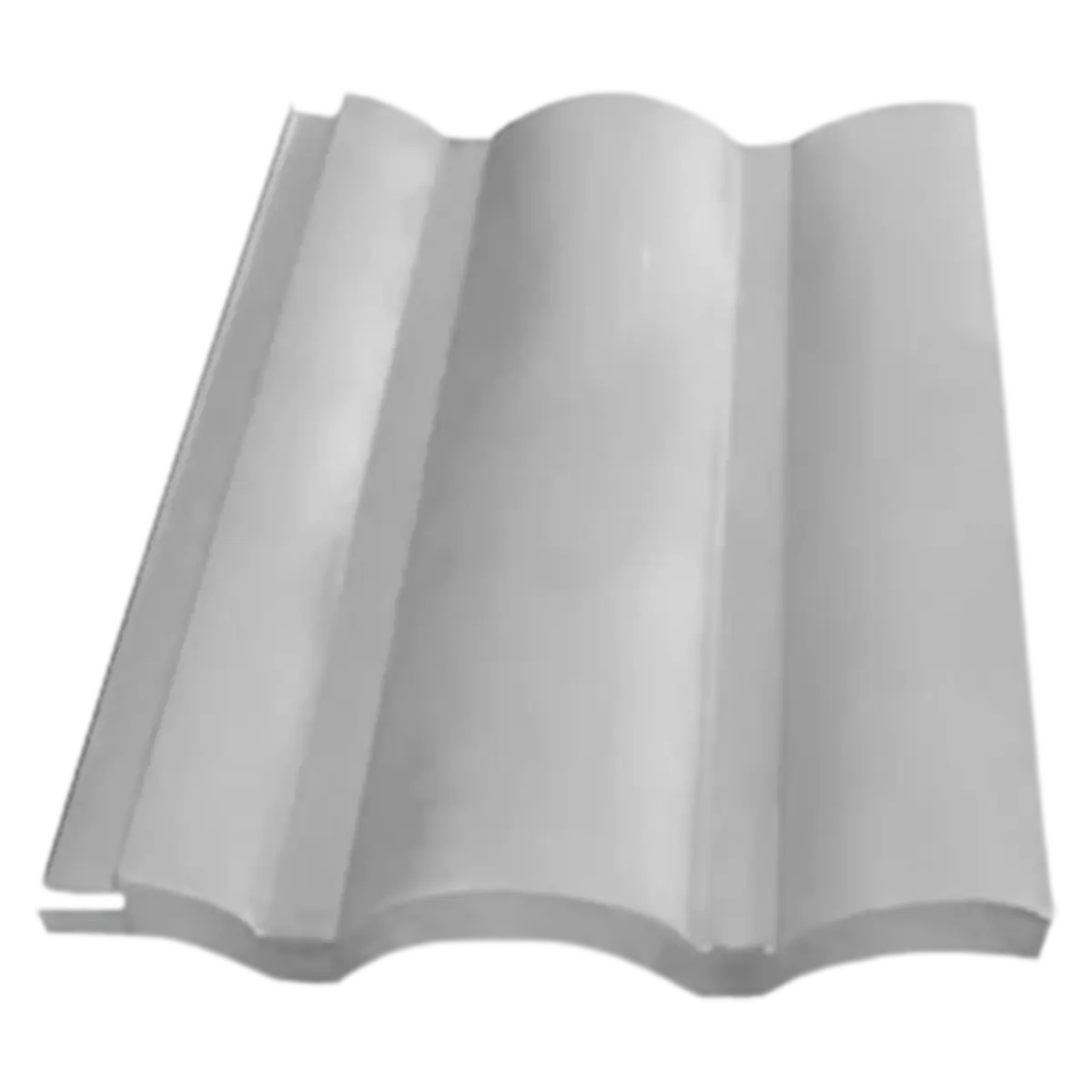 IronRidge Tile Replacement Flashing, W-Tile, Mill (Priced as each) IronRidge