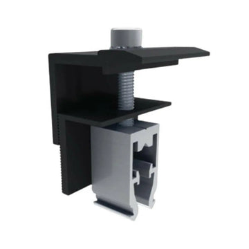 IronRidge Universal End Clamp, 30-45mm, Mill (Priced as each) IronRidge