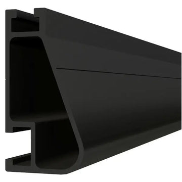 IronRidge XR-100-204B 17' Black XR100 Rail (204") - Bundle of 18