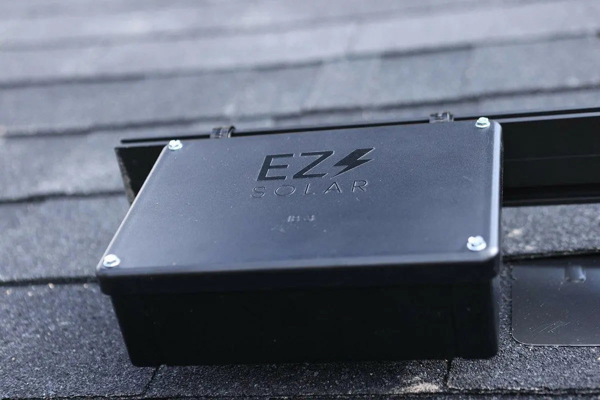 EZ Solar JB-3 Rail Mount or Pole Mount Junction Box EZ Solar