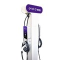 Enel X JuicePedestal™ Series Wi-Fi Enabled Smart EV Charging Station with Cable Enel X