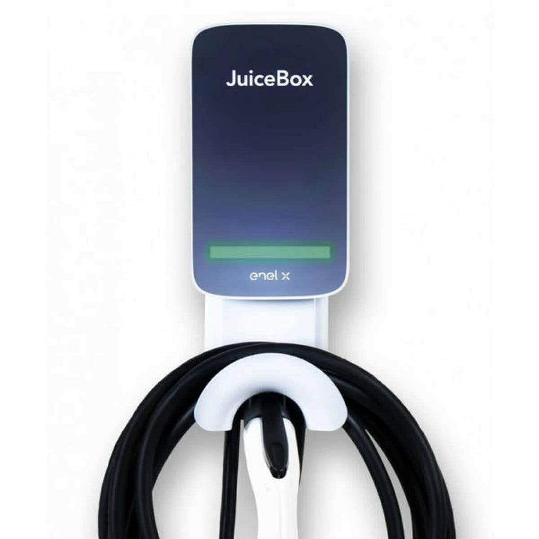 Enel X Juicebox® 32 Series 25 ft 7.7 kW Plug-In-Cord Level 2 EV Charging Station.