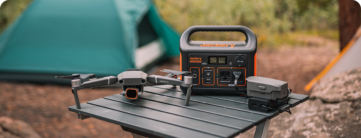 Jackery Explorer 300 Series 293 Wh Lithium-Ion Portable Power Station.