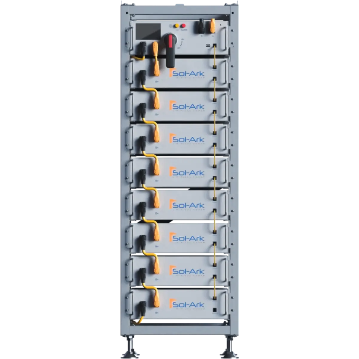 Sol-Ark High Voltage 60kWh Battery Bank - IP20 Indoor - Use with Sol-Ark 60K Sol-Ark