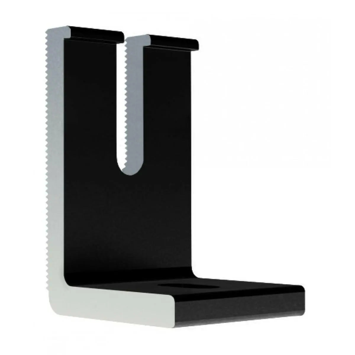 Ironridge Slotted L-Foot, Black (SKU Part Number LFT-03-B1) IronRidge