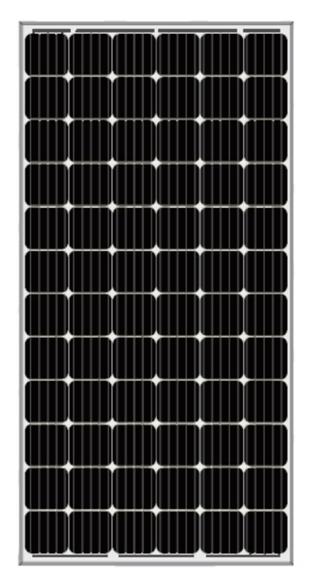 Longi Solar Hi-MO2 LR6-72BP-355M 355w Bifacial Mono Solar Panel.