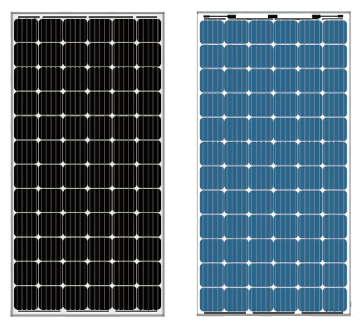 Longi Solar Hi-MO2 LR6-72BP-355M 355w Bifacial Mono Solar Panel.