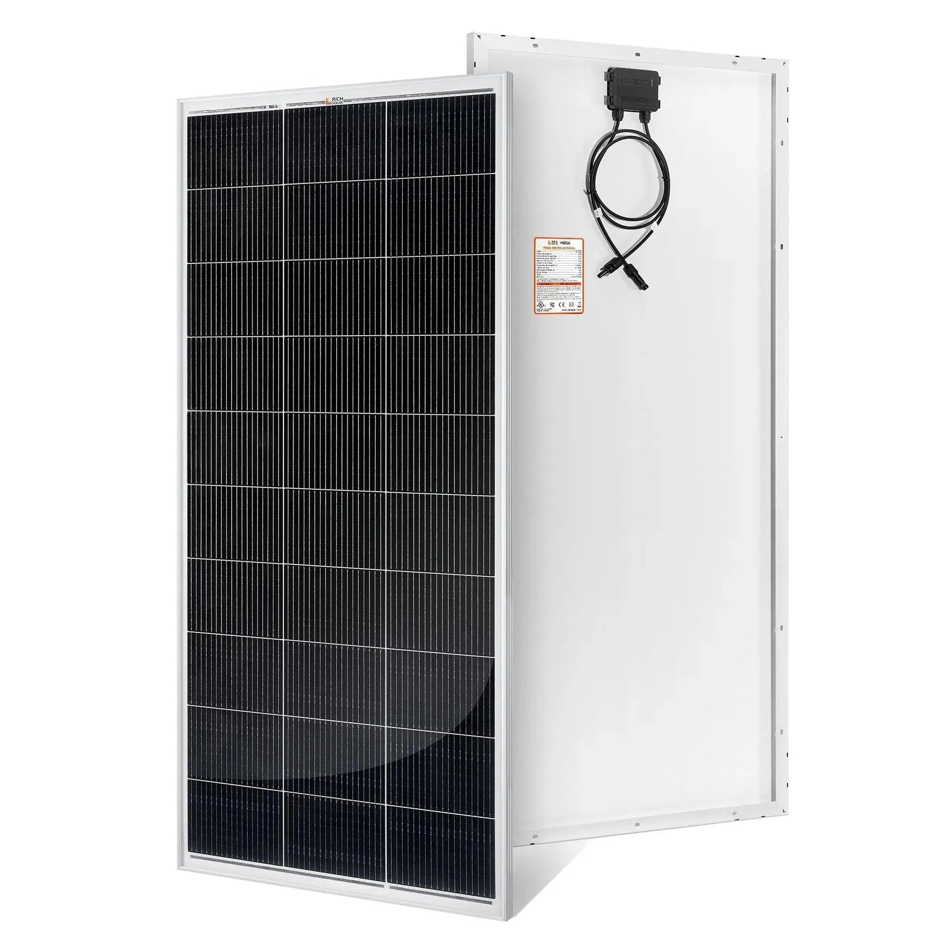 MEGA 200 200 Watt 12 Volt Solar Panel by Rich Solar