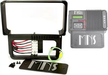 MidNite Solar Black wall mounting bracket for KID (SKU Part Number MNKID-WMBB-B) MidNite Solar