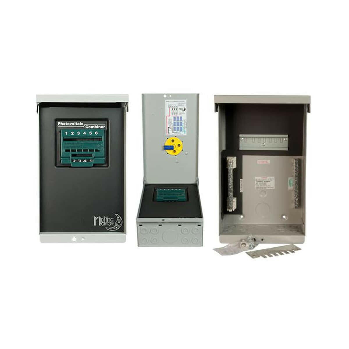MidNite Solar 6 String DC Combiner with Disconnect (SKU Part Number MNPV6-Disco).