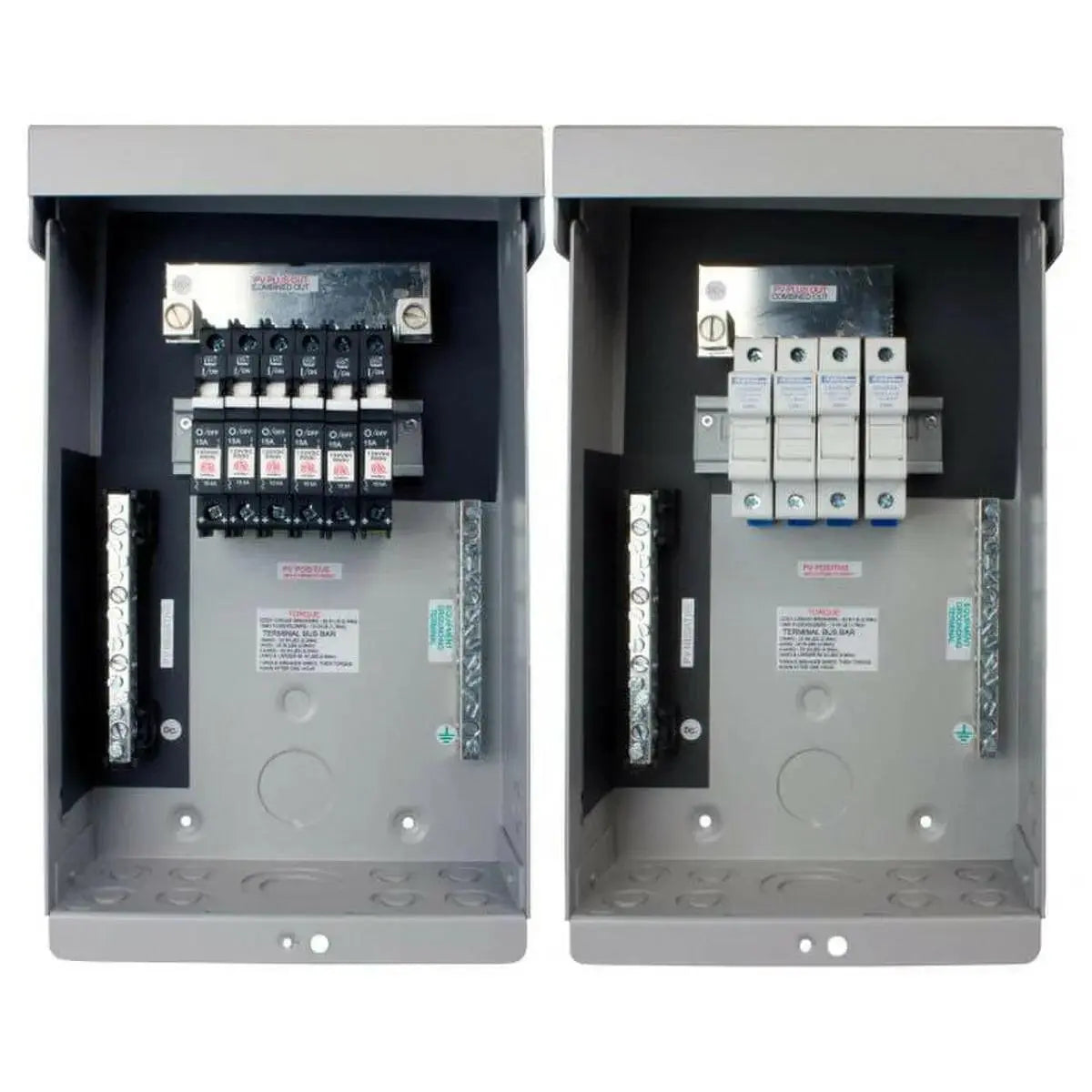 MidNite Solar Six String Combiner Box (SKU Part Number MNPV6).