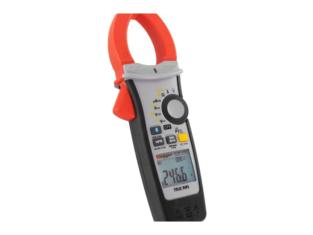 Megger Testing On Solar Inverter Megger PVK350 - Photovoltaic Test Kit (irradiance meter, solar clamp ...