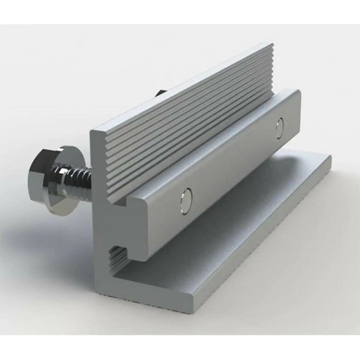 Unirac SM Splice Bars, Integrated Bonding, Mill (Priced as pack of 20 pc) Unirac