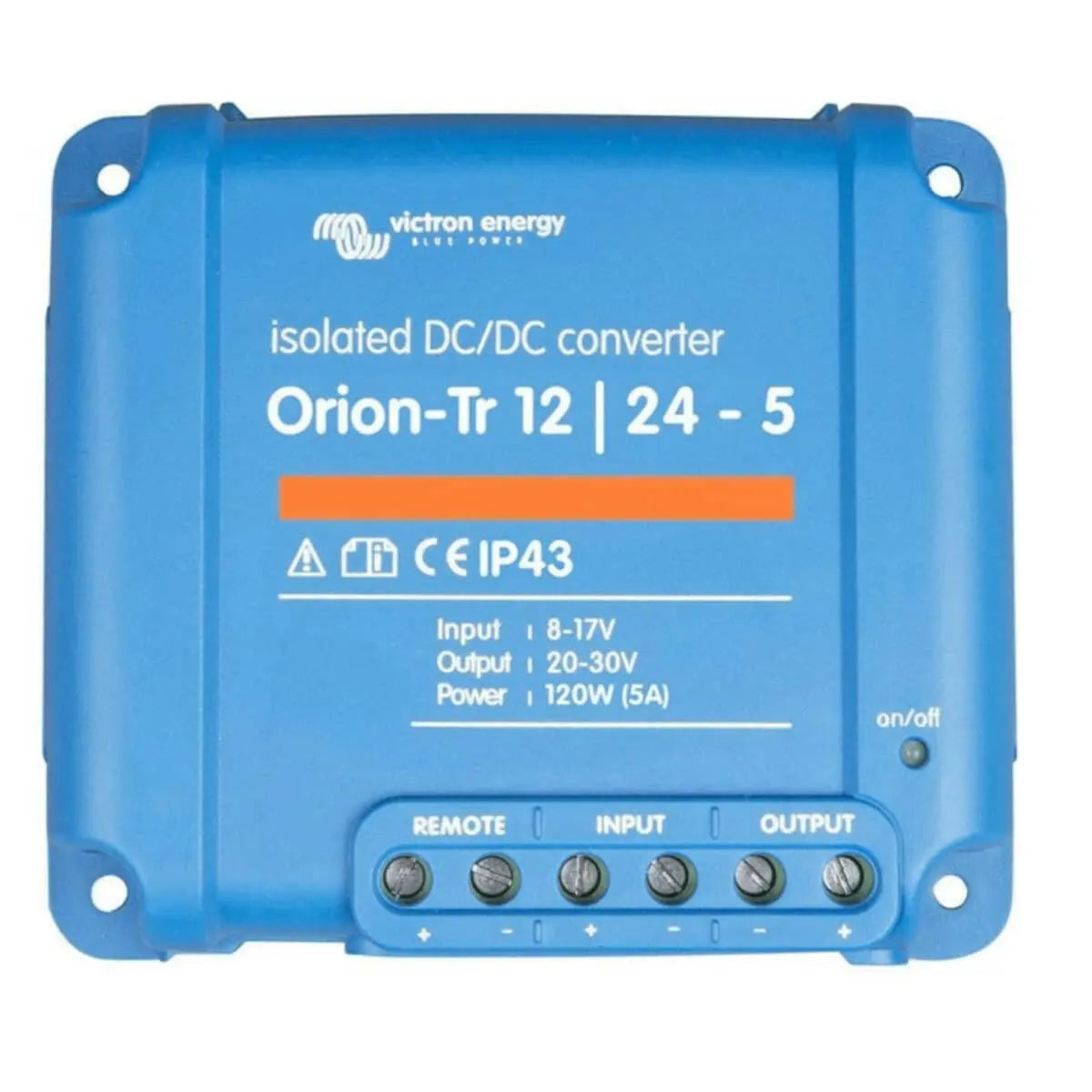 Victron Orion-Tr 12V to 24V - 120W 5A Isolated DC/DC Converter (SKU Part Number ORI122410110) Victron Energy