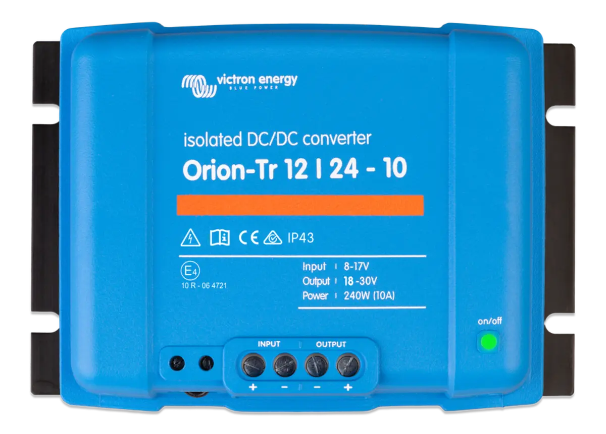 Victron Orion-Tr 12V to 24V - 240W 10A Isolated DC/DC Converter (SKU Part Number ORI122424110) Victron Energy