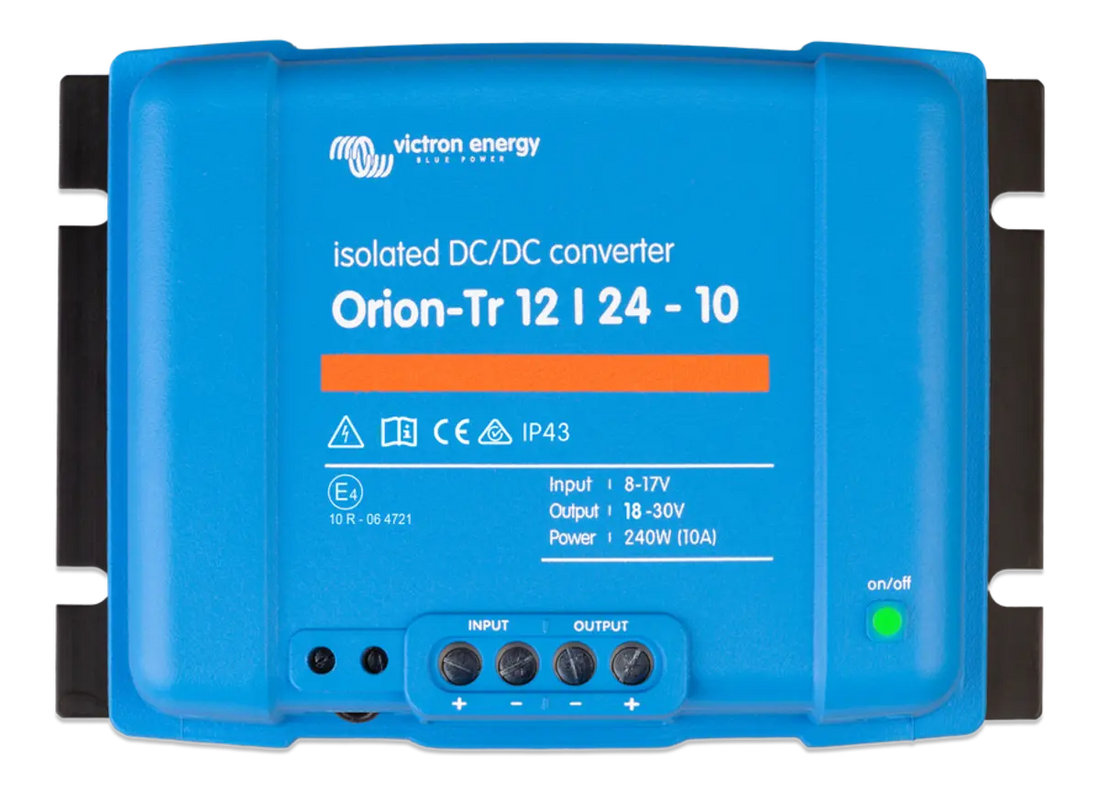 Victron Orion-Tr 12V to 24V - 240W 10A Isolated DC/DC Converter (SKU Part Number ORI122424110) Victron Energy