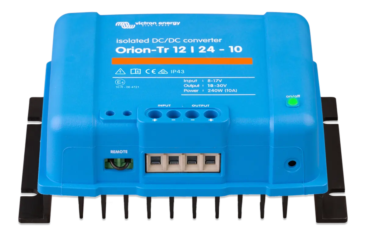 Victron Orion-Tr 12V to 24V - 240W 10A Isolated DC/DC Converter (SKU Part Number ORI122424110) Victron Energy