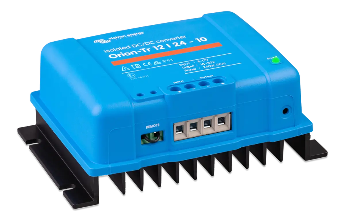 Victron Orion-Tr 12V to 24V - 240W 10A Isolated DC/DC Converter (SKU Part Number ORI122424110) Victron Energy
