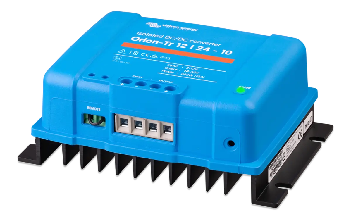 Victron Orion-Tr 12V to 24V - 240W 10A Isolated DC/DC Converter (SKU Part Number ORI122424110) Victron Energy