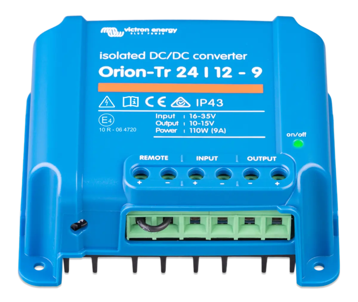Victron Orion-Tr 24V to 12V 110W 9A Isolated DC/DC Converter (SKU Part Number ORI241210110R) Victron Energy