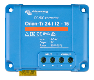 Victron Orion-Tr 24V to 12V - 180W 15A Non Isolated DC/DC Converter (SKU Part Number ORI241215200R) Victron Energy