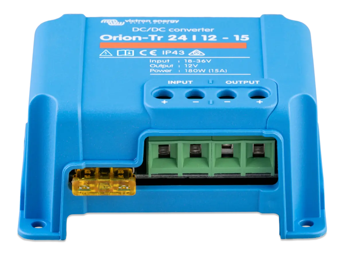 Victron Orion-Tr 24V to 12V - 180W 15A Non Isolated DC/DC Converter (SKU Part Number ORI241215200R) Victron Energy