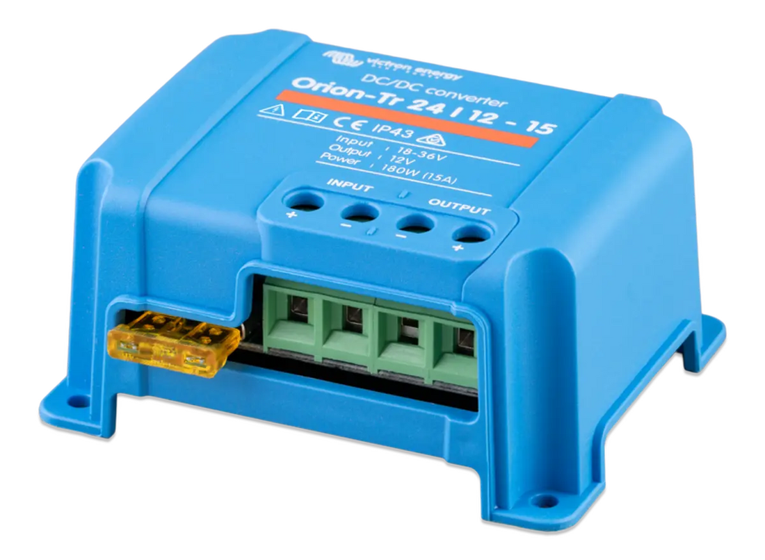 Victron Orion-Tr 24V to 12V - 180W 15A Non Isolated DC/DC Converter (SKU Part Number ORI241215200R) Victron Energy