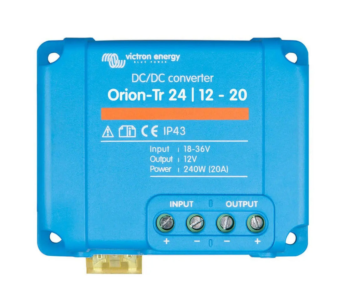 Victron Orion-Tr 24V to 12V - 240W 20A Non Isolated DC/DC Converter (SKU Part Number ORI241220200R) Victron Energy