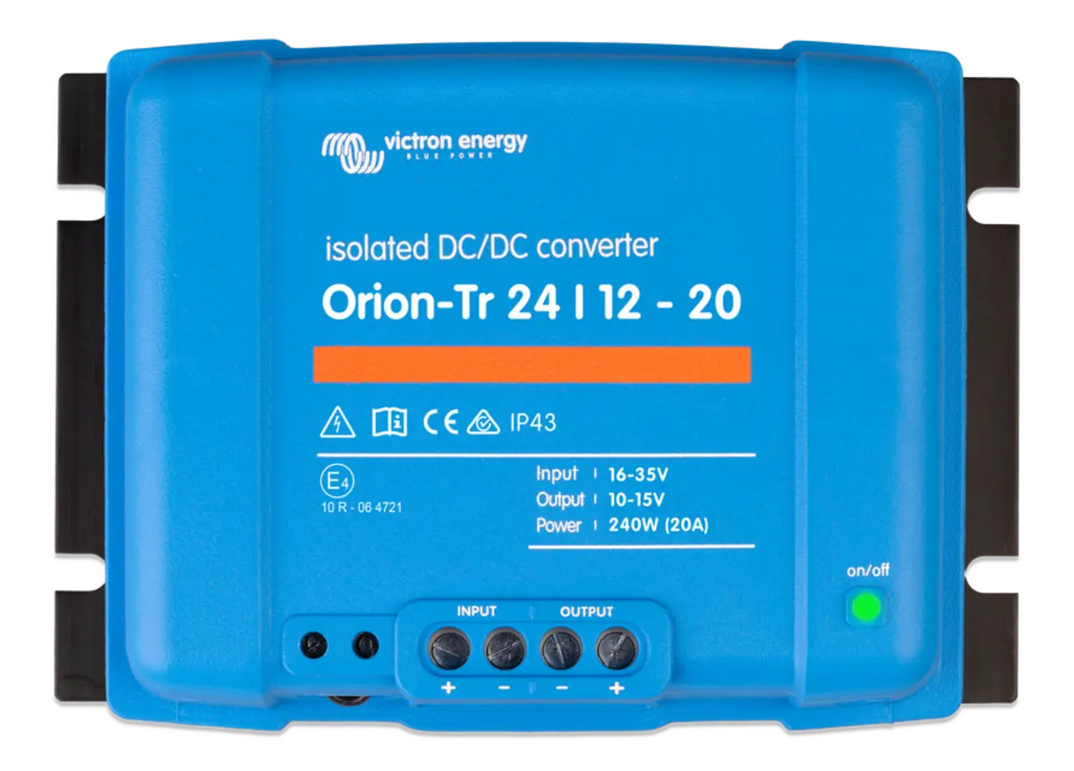 Victron Orion-Tr 24V to 12V - 240W 20A Isolated DC-DC Converter (SKU Part Number ORI241224110) Victron Energy