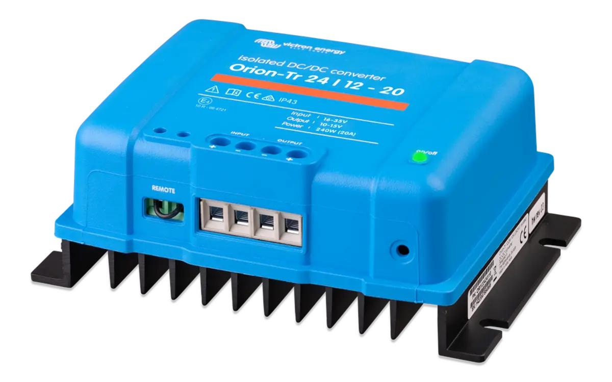 Victron Orion-Tr 24V to 12V - 240W 20A Isolated DC-DC Converter (SKU Part Number ORI241224110) Victron Energy