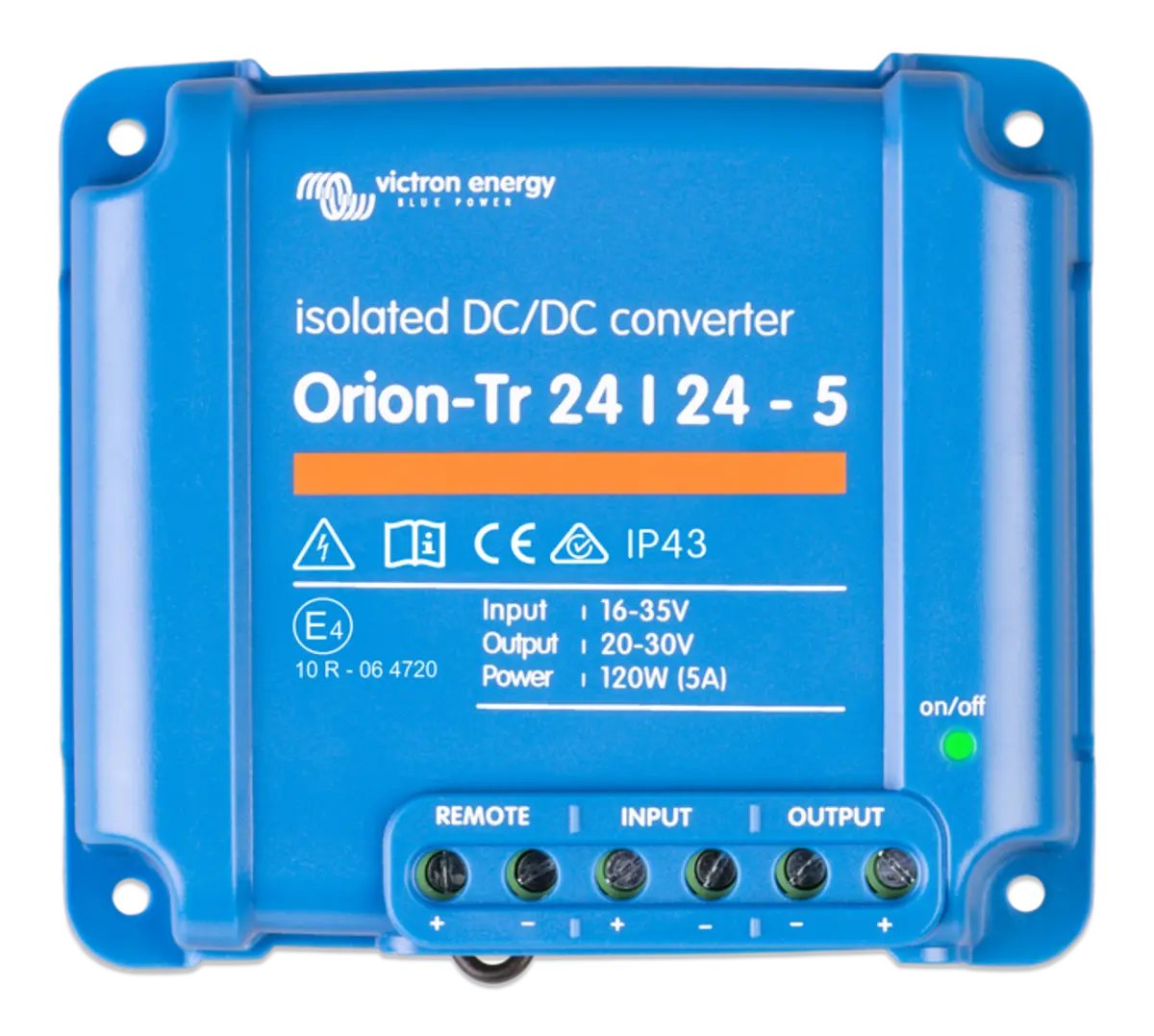 Victron Orion-Tr 24V to 24V - 120W 5A Isolated DC/DC Converter (SKU Part Number ORI242410110R) Victron Energy