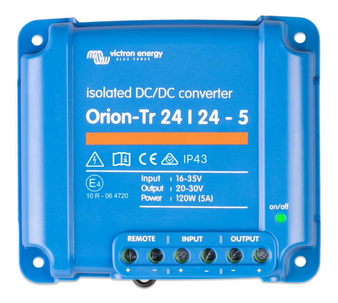 Victron Orion-Tr 24V to 24V - 120W 5A Isolated DC/DC Converter (SKU Part Number ORI242410110R) Victron Energy
