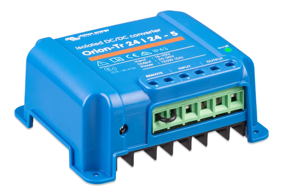 Victron Orion-Tr 24V to 24V - 120W 5A Isolated DC/DC Converter (SKU Part Number ORI242410110R) Victron Energy