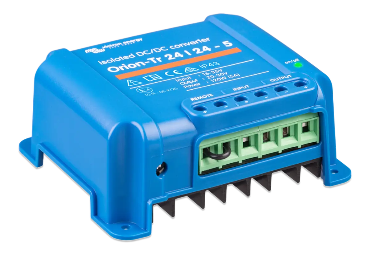 Victron Orion-Tr 24V to 24V - 120W 5A Isolated DC/DC Converter (SKU Part Number ORI242410110R) Victron Energy