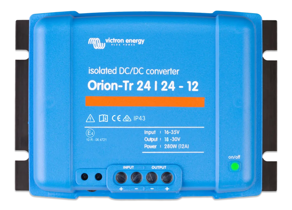 Victron Orion-Tr 24V to 24V - 280W 12A Isolated DC-DC Converter (SKU Part Number ORI242428110) Victron Energy