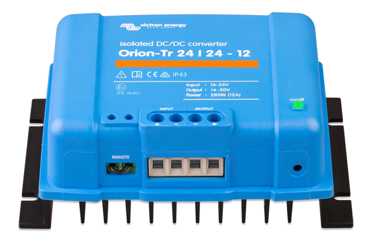 Victron Orion-Tr 24V to 24V - 280W 12A Isolated DC-DC Converter (SKU Part Number ORI242428110) Victron Energy