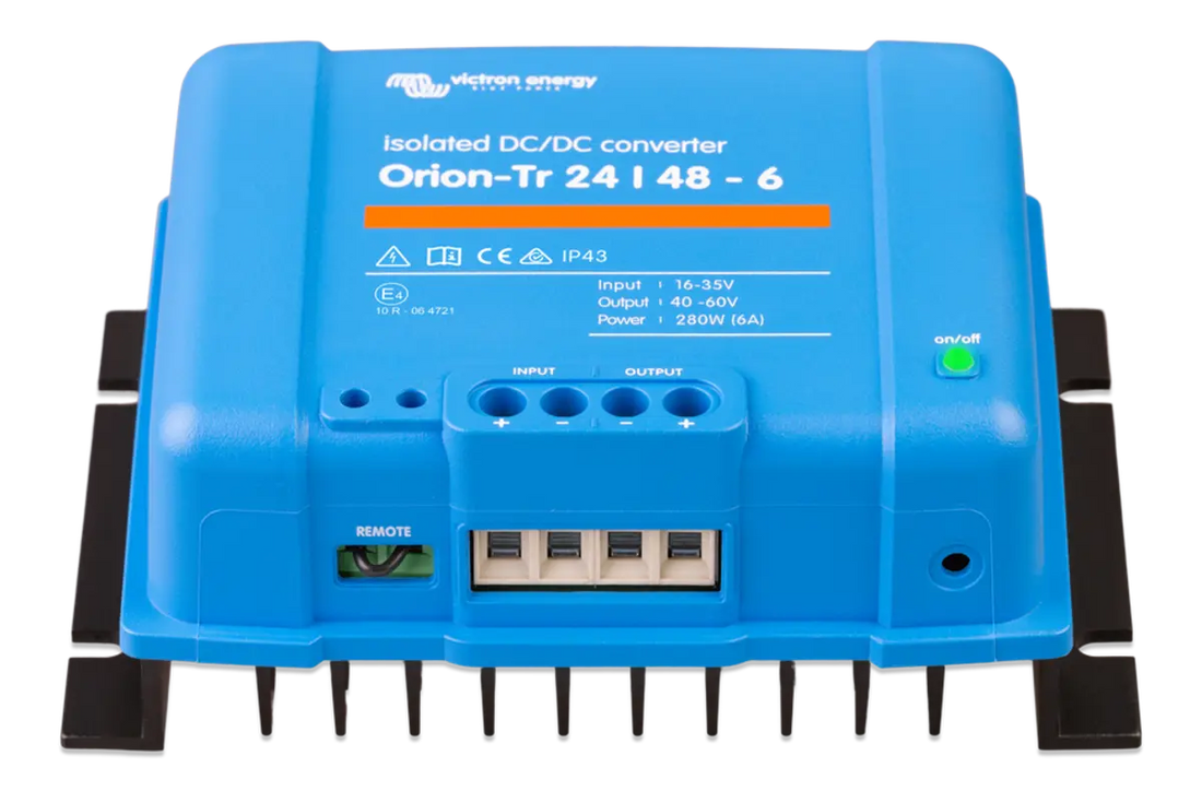 Victron Orion-Tr 24V to 48V - 280W 6A Isolated DC-DC Converter (SKU Part Number ORI244828110) Victron Energy