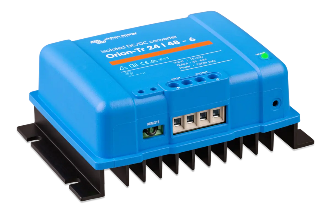 Victron Orion-Tr 24V to 48V - 280W 6A Isolated DC-DC Converter (SKU Part Number ORI244828110) Victron Energy