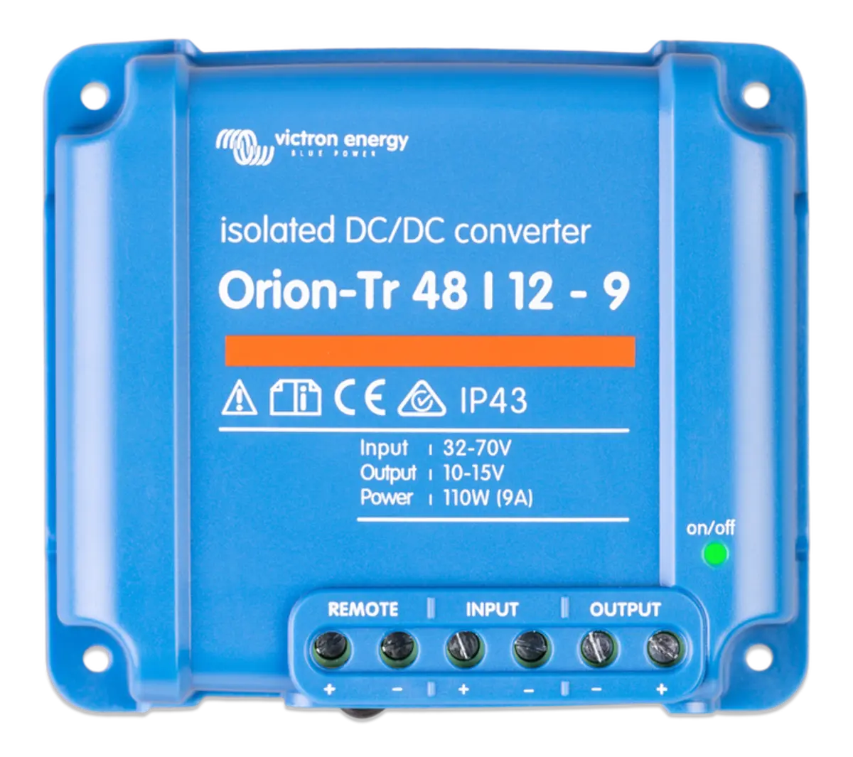 Victron Orion-Tr 48V to 12V - 110W 9A Isolated DC/DC Converter (SKU Part Number ORI481210110) Victron Energy