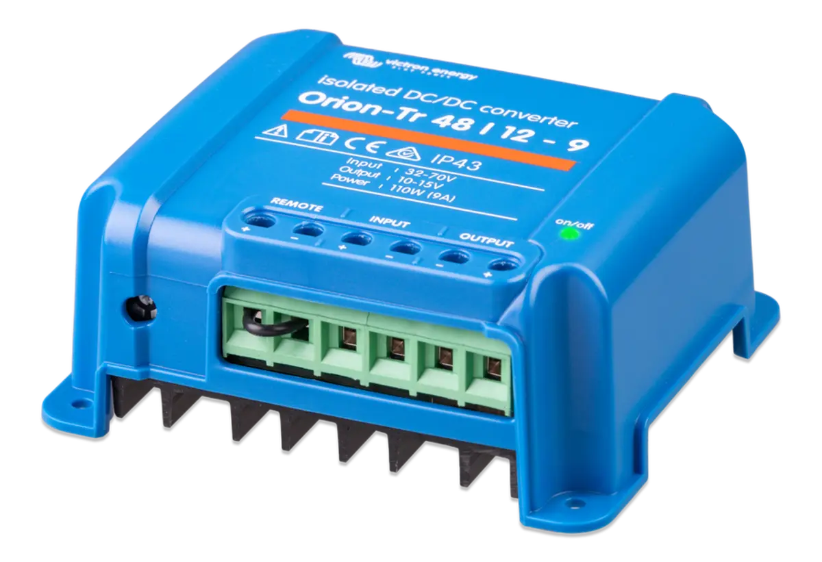 Victron Orion-Tr 48V to 12V - 110W 9A Isolated DC/DC Converter (SKU Part Number ORI481210110) Victron Energy