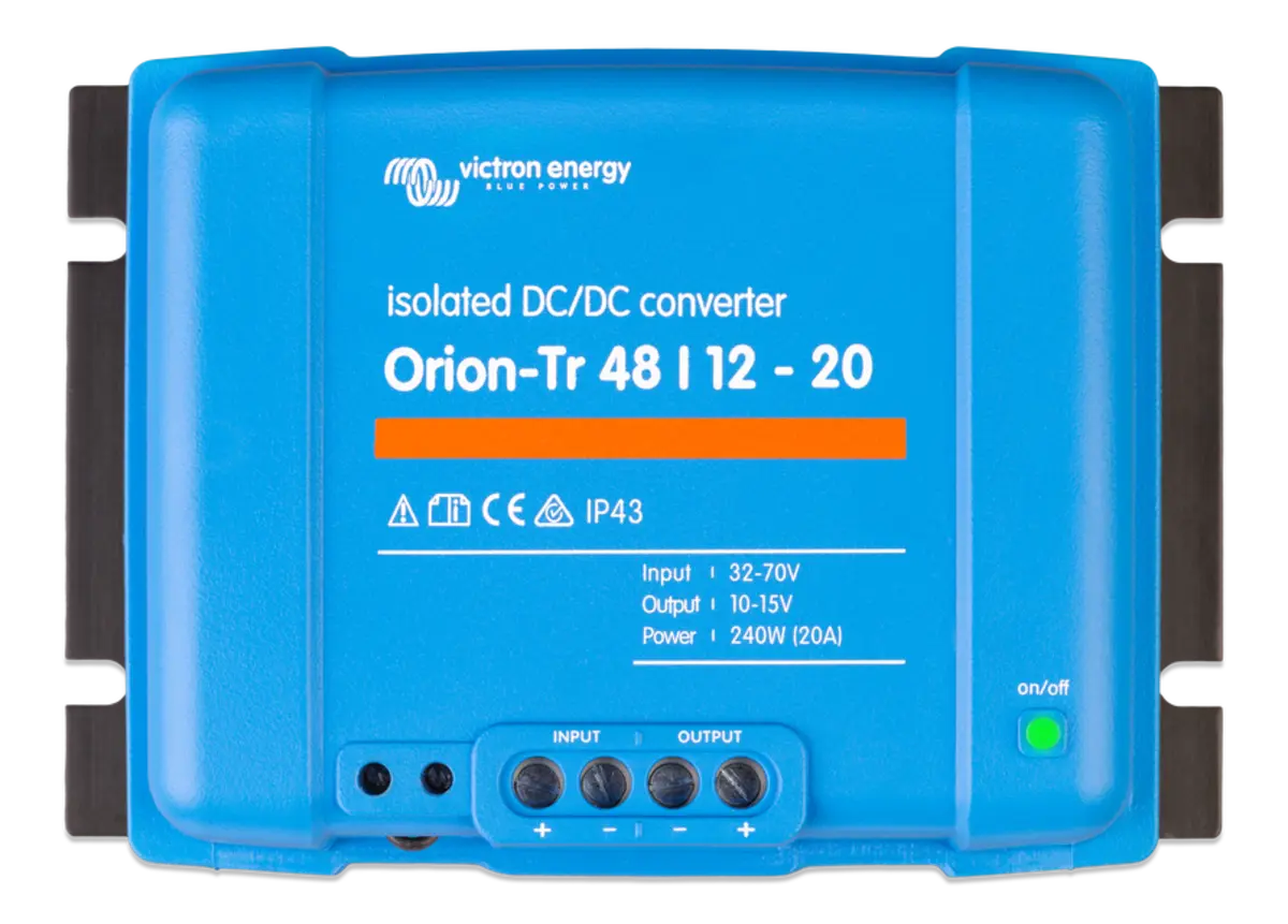 Victron Orion 48V to 12V - 240W 20A Isolated DC/DC Converter (SKU Part Number ORI481224110) Victron Energy