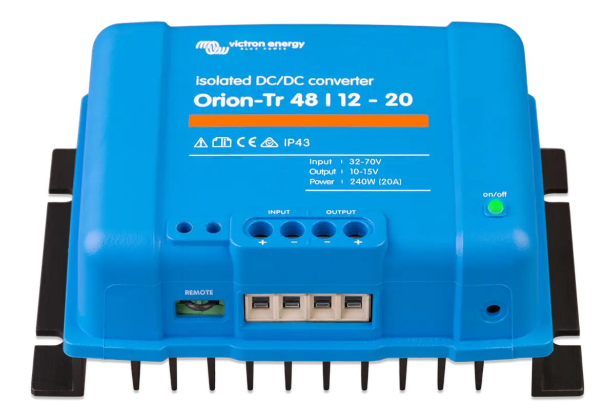 Victron Orion 48V to 12V - 240W 20A Isolated DC/DC Converter (SKU Part Number ORI481224110) Victron Energy