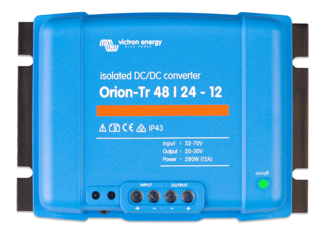 Victron Orion-Tr 48V to 24V - 280W 12A Isolated DC-DC Converter (SKU Part Number ORI482428110) Victron Energy