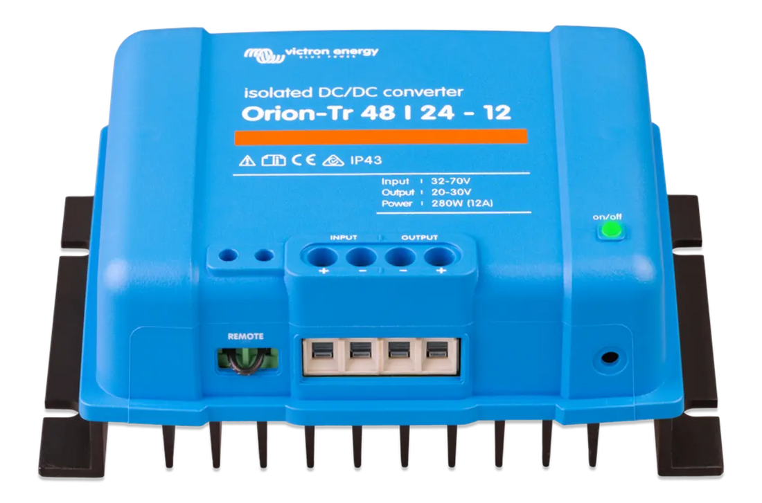 Victron Orion-Tr 48V to 24V - 280W 12A Isolated DC-DC Converter (SKU Part Number ORI482428110) Victron Energy