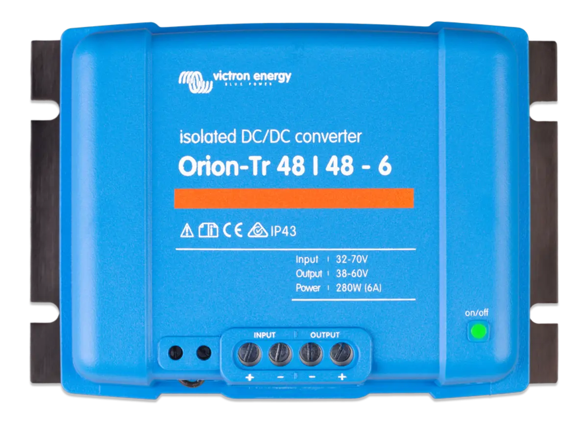 Victron Orion-Tr 48V to 48V - 280W 6A Isolated DC-DC Converter (SKU Part Number ORI484828110) Victron Energy
