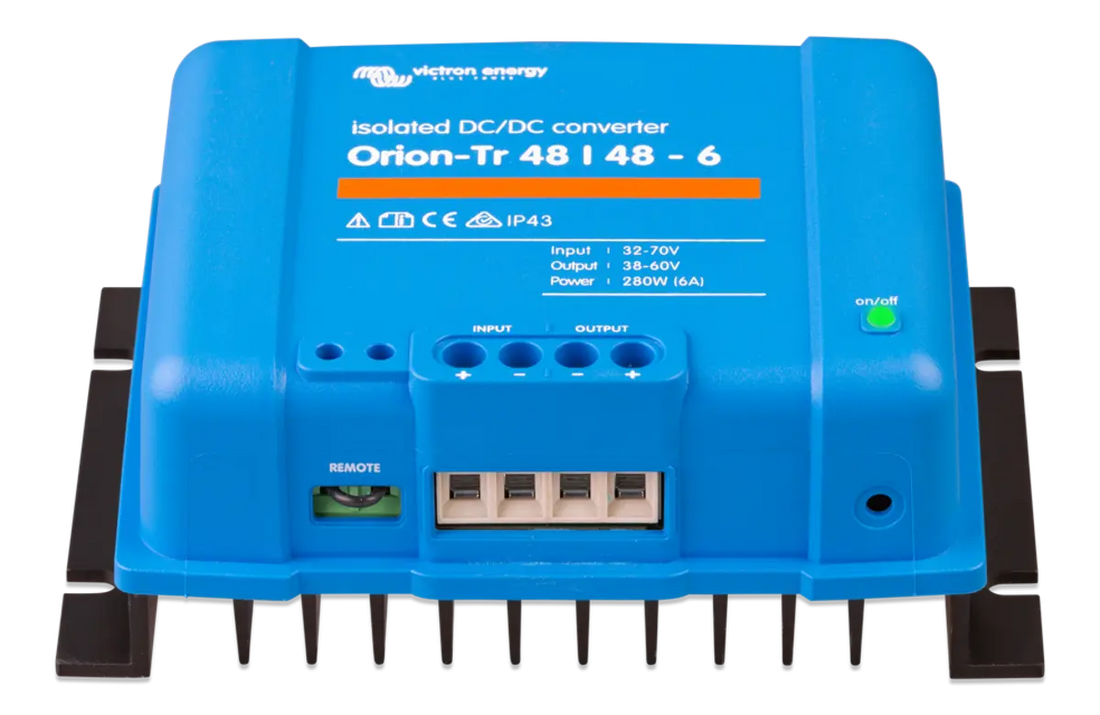 Victron Orion-Tr 48V to 48V - 280W 6A Isolated DC-DC Converter (SKU Part Number ORI484828110) Victron Energy